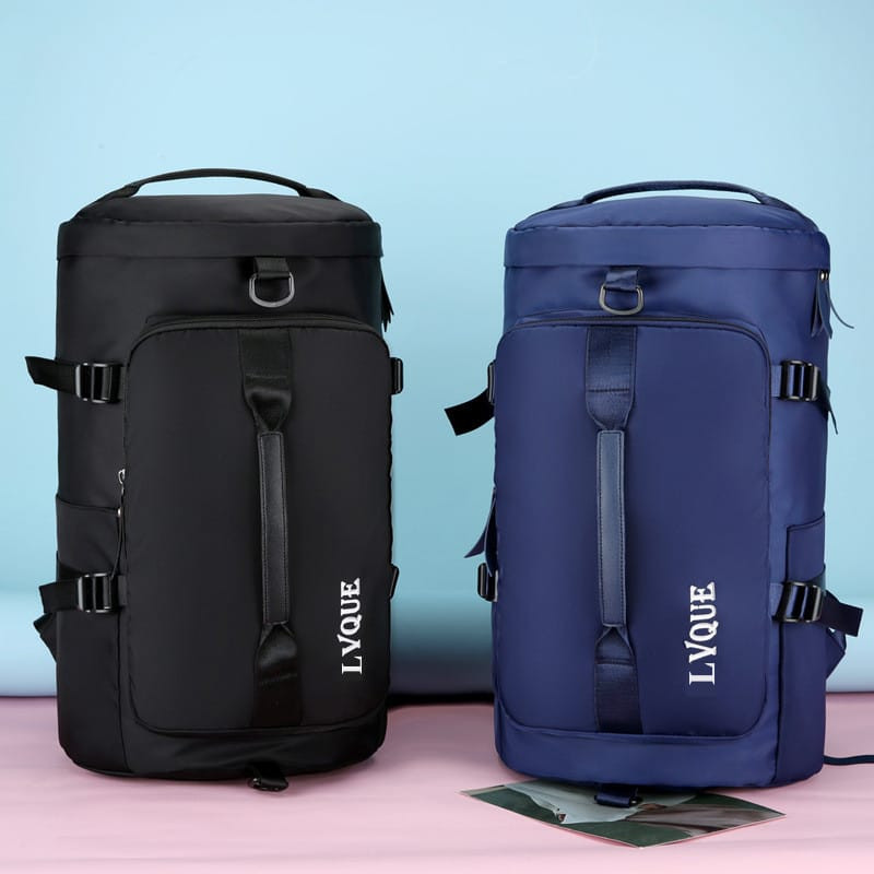 Big Size Multifunctional Waterproof Travel And Gym Bag Black