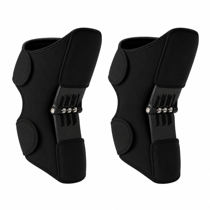 Smart Knee Support Belt Black  2p