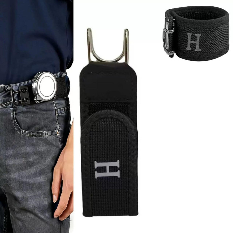 Easy Fit Buckleless Belt Black 1p