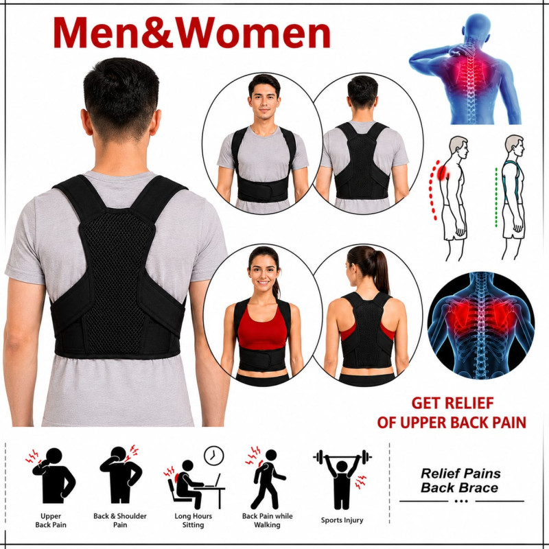 Supreme Posture Corrector Belt Free Size